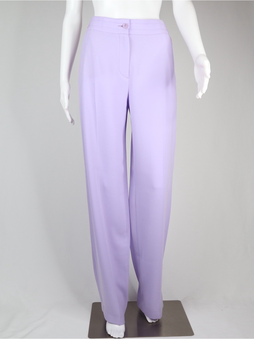 RIANI | Lavender Straight-Leg Trousers | Size 36 comparable to US Size 4